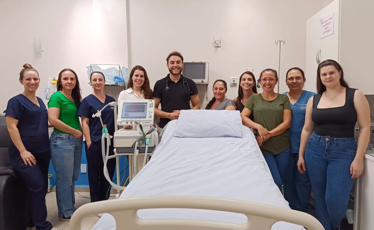 Associação Hospitalar São José capacita equipes sobre ventilação mecânica não-invasiva 
