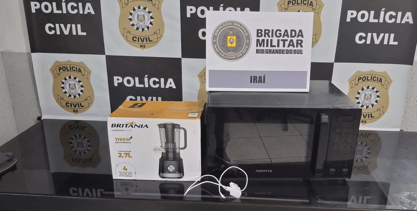 Brigada Militar prende homem por furto qualificado em Iraí
