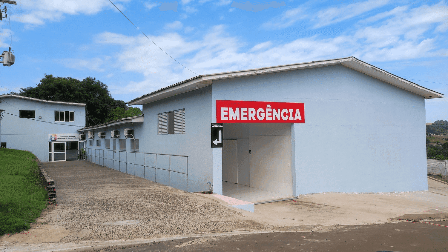 Liberato Salzano qualifica acesso à emergência no hospital do município