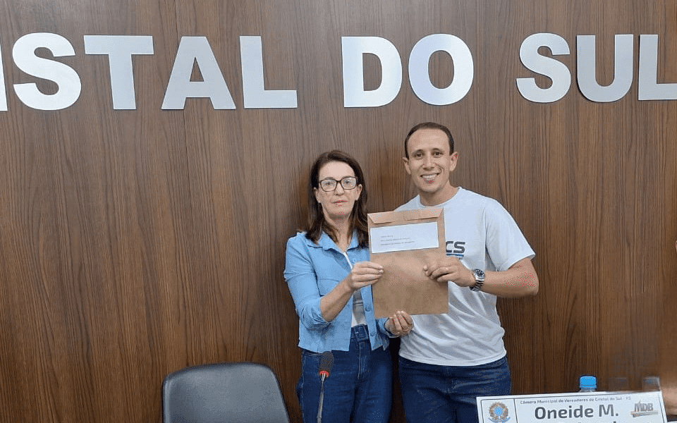 Parceria entre Legislativo e Associação Comercial deve impulsionar comércio e ações sociais em Cristal do Sul