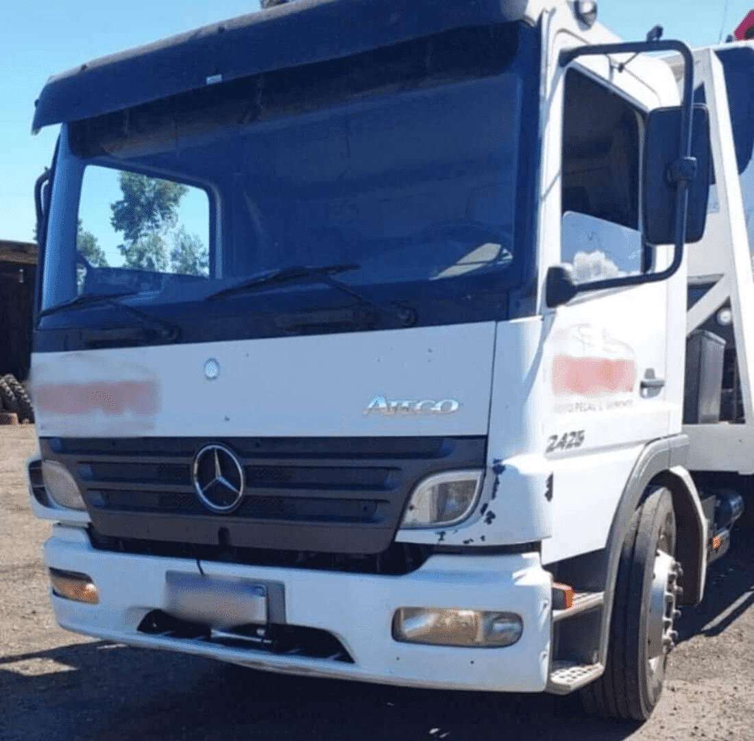 Polícia apreende caminhão-guincho de Seberi com motor adulterado em SC